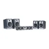Image de Jamo S7-17HCS Home Cinema System (S17B x2 + S15B x2 + S43C x1) BF Système home cinéma avec 2 haut-parleurs d'étagère S7-15B et 2 S7-17B et un canal central S43C bleu