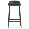 Image de Normann Copenhagen Form Chaise de bar en acier et plastique Vert 77 cm