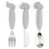 Image de Done By Deer Set De Couverts Friends Easy Grip