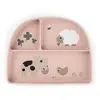 Image de Done By Deer Assiette à Compartiments Stick & Stay Tiny Farm