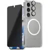 Image de PanzerGlass CARE Flagship 3-in-1 Set (hoesje + beschermglas) Samsung Galaxy S25+ Transparant, Zwart Inductieve lading, Stootbestendig