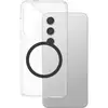 Image de PanzerGlass CARE Flagship Urban Combat Backcover Samsung Galaxy S25+ Transparant, Zwart Inductieve lading, Stootbestendig