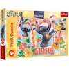 Image de Trefl - Lilo & Stitch, Stitch et ses amis en action - Puzzle de 100 pièces - Puzzle coloré à l'effigie des personnages du film, pour les enfants à partir de 5 ans.