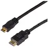 Image de Akyga AK-HD-10M HDMI-kabel Aansluitkabel HDMI-A-stekker, HDMI-mini-C-stekker 1 m Zwart