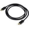 Image de Akyga AK-AV-10 DisplayPort-kabel Aansluitkabel DisplayPort-stekker 1.8 m Zwart