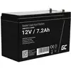 Image de Green Cell Green Cell - USV-Akku - 1 x Batterie - Sealed Lead Acid (SLA) Loodaccu 12 V 7.2 Ah Loodgel (b x h x d) 151 x 95 x 65 mm Kabelschoen 6.35 mm