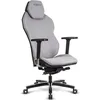 Image de Quersus Chaise, métal cuir synthétique, gris, M-XL