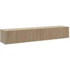 Image de Selsey Armoire TV - Buffet - Meuble TV - 175 cm - Chêne huilé - Nolie