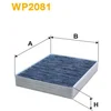 Image de Filtre d'habitacle charbon actif wix filters wp2081