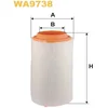 Image de Filtre à air wix réf. Wa9738