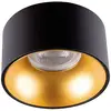Image de Kanlux 27575 Riti Plafondlamp GU10, Par 16 Goud (mat), Zwart (mat)
