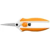 Image de Fiskars Softgrip Ciseaux à Tissu, Avec Micro-Tip, Longueur : 15 cm, Pour Droitiers et Gauchers, Lame en Acier Inoxydable/Manche en Plastique, Blanc/Gris, Easy Action, 1070029