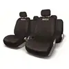 Image de SPARCO Housse de siège universelle : 2 sièges (avant) + 3 sièges (arrière) Noir (Ref: SPC1015BK)