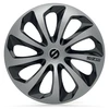 Image de 4 enjoliveurs argent/noir sparco sicilia 15 pouces