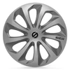 Image de 4 enjoliveurs argent/gris anthracite sparco sicilia 15 pouces