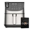Image de MasterPro Rocket 700 | Friteuse sans huile | Capacité de 7 L et puissance 1700 Watt | Écran tactile LED et panier antiadhésif | Friteuse à air chaud | Température réglable 80-200ºC