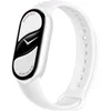 Image de Xiaomi Smartband 10, écran AMOLED de 1,72", charge rapide, 150+ modes sportifs, surveillance de la santé et du sommeil, HyperOS 2.0, étanche 5ATM, boussole, blanc perle.