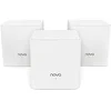 Image de Tenda WiFi Mesh Nova MW3 AC 1200 - Système WIFI Mesh Couverture WiFi 325m²- Remplacement Routeur Répéteur WiFi pour Toute la Maison - Contrôle Parental - Compatible avec toute les Box Fibre - 3 pack
