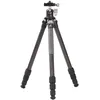 Image de Leofoto - Ranger - Trépied carbone pour appareils photo - Tête sphérique incluse - Capacité de charge de 6 kg - Pieds extensibles - Hauteur min. de 5,7 cm à une hauteur max. de 109 cm - RF-224C+
