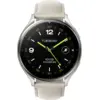 Image de Xiaomi Watch 2 Titan Gray Case With White Leather Strap