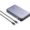 Image de UGREEN 25188 Powerbank 20000 mAh Li-ion USB-C, USB Grijs