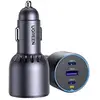 Image de UGREEN 35024 Autolaadstation 75 W USB 2.0 bus A, USB-C bus, USB-C bus Fast Charge Grijs Auto Snellader