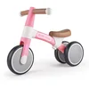 Image de Hape Outdoor Draisienne 3 Roues Bébé Rose - Enfant 18 Mois et Plus - Pour l'Équilibre, la Coordination et la Motricité - Cadre Léger en Aluminium, Siège Ergonomique & Réglable - Direction à 60°