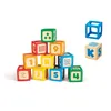 Image de Hape Lot de 10 blocs de construction en bois ABC - À partir de 6 mois