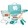 Image de Hape Kit Dentiste, jeu de rôle pour enfants, jeu éducatif avec outils réalistes