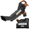 Image de WORX Souffleur Aspirateur Broyeur 3000W WG505E 3-en-1