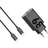 Image de Motorola USB-oplader 68 W USB-C USB PD 3.0 Zwart USB Power Delivery (USB-PD)