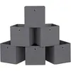 Image de SONGMICS RFB02G-3 Lot de 6 boîtes de rangement Gris 30 x 30 x 30 cm