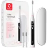 Image de Oclean X Lite Smart Sonic Ensemble de brosses à dents électriques avec grand écran intelligent, suivi 8 zones, brossage supplémentaire en un clic, 5 modes, 2 têtes de rechange et étui de voyage,