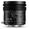 Image de TTArtisan Objectif inclinable en métal F1.4 50 mm compatible avec monture Micro Four Thirds M43   Noir