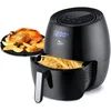 Image de Uten Friteuse Sans Huile, Uten Friteuse à Air 1800W, 6.5L Air Fryer -2 à 8 personnes, Panneau Tactile LED avec 8 programmes, Paniers Antiadhésifs, Sans BPA/PFOA