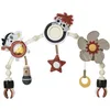 Image de Tiny Love Sunny Stroll Arche d'activités avec hochets, 0 m+, clips réglables adaptés à la plupart des landaus ou poussettes, Tiny Rockers