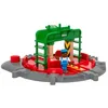 Image de Brio World - 33476 - Plaque Tournante et Personnage - Accessoire pour circuit de train en bois - Action de jeu sans pile - Jouet pour garçons et filles dès 3 ans