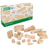Image de BRIO World 33772 Large gamme de 50 pièces - kit de rails pour le chemin de fer BRIO - jouets pour tout-petits recommandés pour les enfants à partir de 3 ans