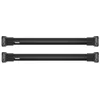 Image de 2 barres thule wingbar edge 9595b en aluminium noir
