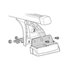 Image de 4 pattes de fixation norauto fixpoint 207
