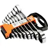 Image de Bahco 1320RM/SH8 Steek-ringratelsleutelset 8-delig Sleutelbreedte (metrisch) 7 - 24 mm