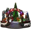 Image de Konstsmide 4237-000 Zoo de Noël LED avec musique, 19 diodes, transformateur intérieur 4,5 V, à piles, câble noir