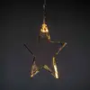 Image de Konstsmide Lichtgordijn sterren Binnen/buiten 3 V 8 LED Warmwit
