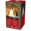 Image de Konstsmide Mini ange en papier, avec câble de raccordement avec interrupteur marche/arrêt, sans ampoule, support de lampe E14, 230 V, intérieur, câble blanc - 1809-202