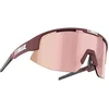 Image de Bliz Matrix Small Lunettes de soleil pour femme Bordeaux mat/marron W Rose Mul, taille unique