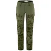 Image de Fjallraven 86706-626-625 Keb Trousers W Pantalon de Sport Femme Green Camo-Laurel Green Taille 38/R