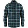 Image de FJALLRAVEN Chemise à manches longues Skog M pour homme, Bleu indigo - Bleu marine foncé, L