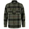 Image de Fjallraven 87069-662-550 Övik Lite Padded Shirt M Chemise Homme Deep Forest-Black Taille S, Deep Forest-Black, S