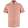 Image de Fjällräven Övik Travel Shirt Ss M T-shirt de voyage pour homme (1 pièce), Vieux rose, M
