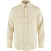 Image de Fjallraven Övik Travel Shirt Ls M T-shirt pour homme, Blanc craie, XL